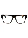 Off-white Optical Style 60 Glasses In Brown