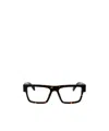 Off-white Optical Style 37 Cat-eye Glasses In Black