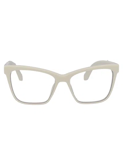 Off-white Optical Style 67 Glasses In 0100 White