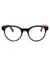 Off-white Optical Style 37 Cat-eye Glasses In 6000 Havana