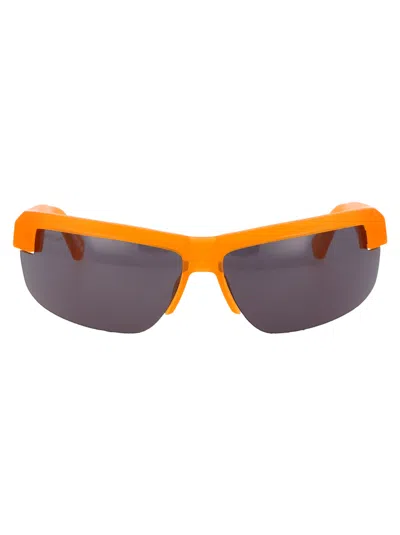 Off-white Orange Acetate Sunglasses