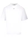 Off-white Thinkman Arrow Skate Logo Tee In White