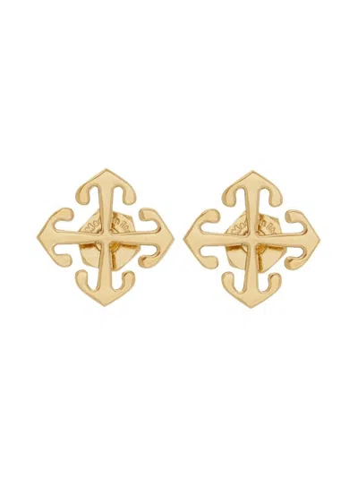 Off-white Orecchini Arrow Mini In Gold