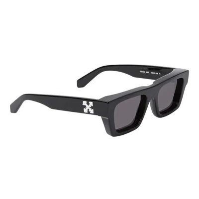 Off-white Oregon Dark Grey Square Unisex Sunglasses Oeri145 1007 52