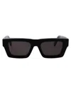 Off-white Vancouver Geometric-frame Sunglasses In Black Dark Grey