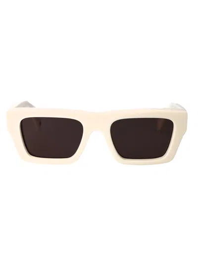 Off-white Oregon Sunglasses In White Dark Grey