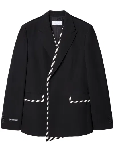 Off-white Origami Blazer In Black