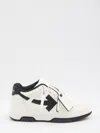 Off-white Out Of Office Arrow-logo Leather Sneakers In White