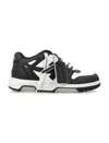 Off-white Off White Out Of Office Leather Sneakers In Black