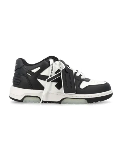 OFF-WHITE OFF-WHITE OUT OF OFFICE LOW-TOP LEATHER SNEAKERS