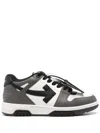 Off-white Out Of Office Calf Leather Dark Grey - B In 710 Dark Grey - Black