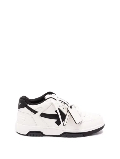 Off-white Out Of Office Leather Sneakers In White