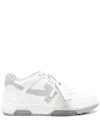 Off-white Out Of Office Calf Leather White - Grey In White