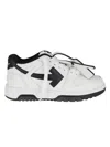Off-white Out Of Office Lace-up Leather Sneakers In White