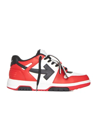 Off-white Out Of Office Colour-block Sneakers In Multicolor