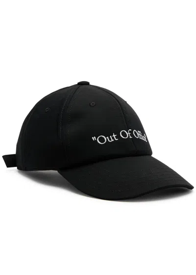 OFF-WHITE OFF-WHITE OUT OF OFFICE COTTON CAP