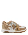 Off-white Out Of Office Low Top Sneaker In Beige