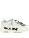 Off-white Out Of Office For Walking Leather Sneakers In White