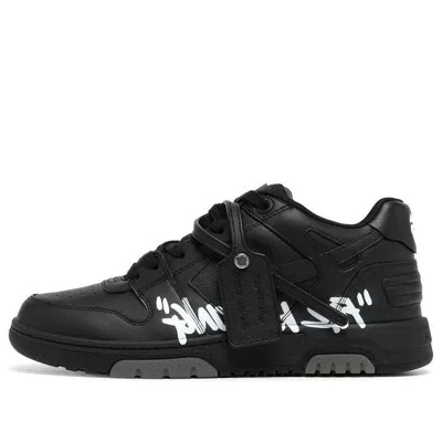 Off-white Out Of Office For Walking Low-tops 'black White'