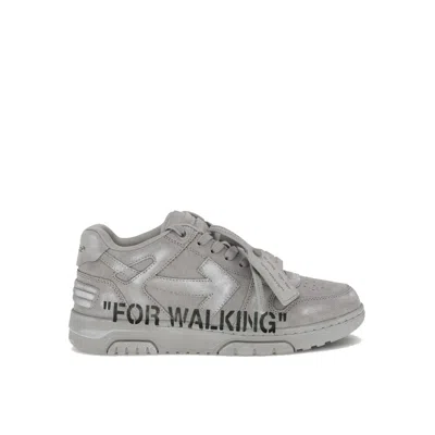 Off-white Out Of Office For Walking Sneakers In Gray