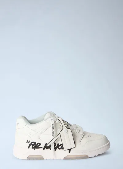Off-white Out Of Office For Walking Sneakers In White