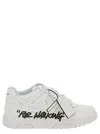 Off-white Out Of Office Leather Sneakers In White