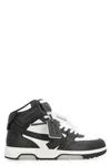 Off-white Off White Out Of Office Mid Top Sneakers Men In Black