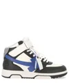 Off-white Out Of Office High Top Sneakers In Multicolor