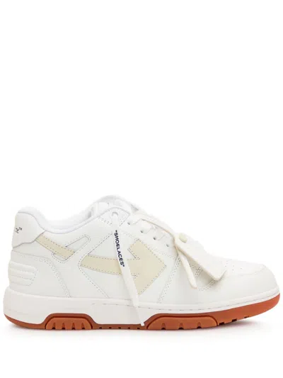 Off-white Out Of Office Lace Up Sneakers In 0161