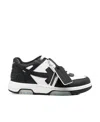 Off-white Off White Out Of Office Leather Sneakers In Black