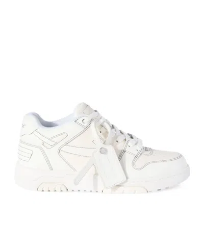 Off-white Out Of Office Lace-up Sneakers In White