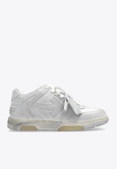 Off-white Out Of Office Leather Low-top Sneakers