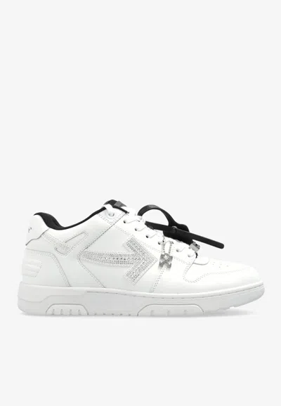 Off-white Out Of Office Leather Low-top Sneakers In 白色