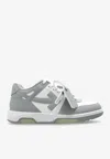 Off-white White And Grey Out Of Office Sneakers In Gray