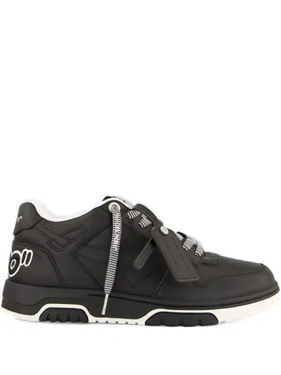 Off-white Leather-patch Sneakers