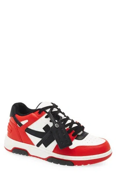 Off-white Out Of Office Leather Sneaker In Multi