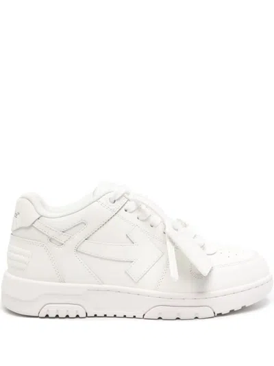 Off-white Out Of Office Leather Trainers