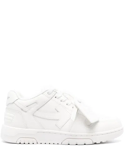 Off-white Off White Out Of Office Leather Sneakers