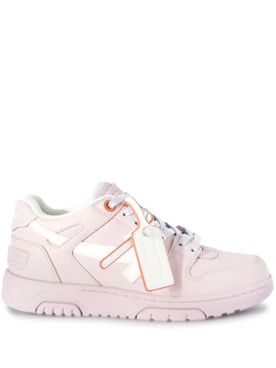 Off-white Out Of Office Leather Sneakers In White