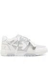 Off-white Out Of Office Panelled Leather Sneakers In 白色