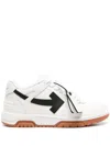 OFF-WHITE OFF-WHITE OUT OF OFFICE LEATHER SNEAKERS