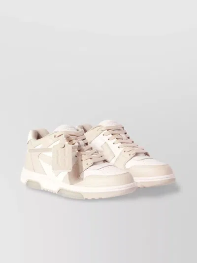 Off-white Out Of Office Leather Sneakers