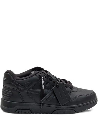 OFF-WHITE OUT OF OFFICE LEATHER SNEAKERS