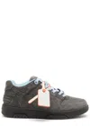 Off-white Out Of Office Leather Sneakers In Grey