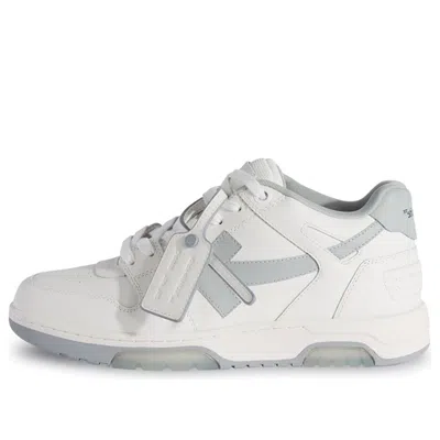 OFF-WHITE OFF-WHITE OUT OF OFFICE LEATHER SNEAKERS 'GREY WHITE'