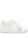 Off-white Off White Out Of Office Leather Sneakers In Multi