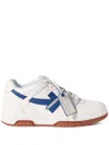 Off-white Leather Out Of Office Mid-top Sneakers In Weiss
