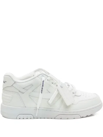 Off-white Out Of Office Leather Sneakers In White