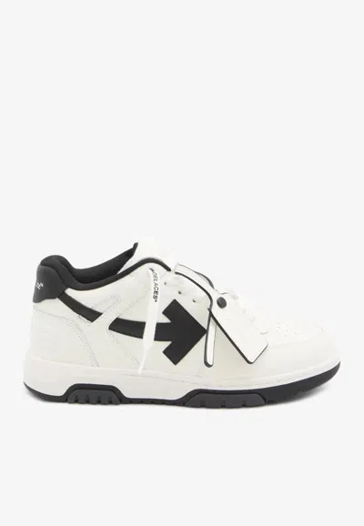 Off-white Out Of Office Leather Sneakers In White