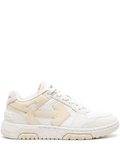 Off-white Out Of Office Leather Sneakers In White